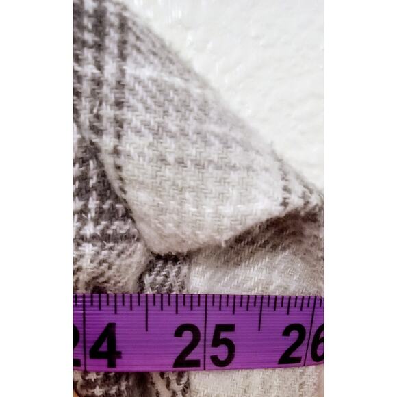 Upcycled Hollister Flannel w/ TOOL Patch — Handmade One-of-a-Kind Alt Metal SZ L - Picture 9 of 10